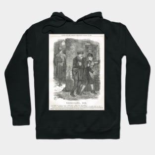 Jack the Ripper Punch Cartoon Whitechapel 1888 Hoodie